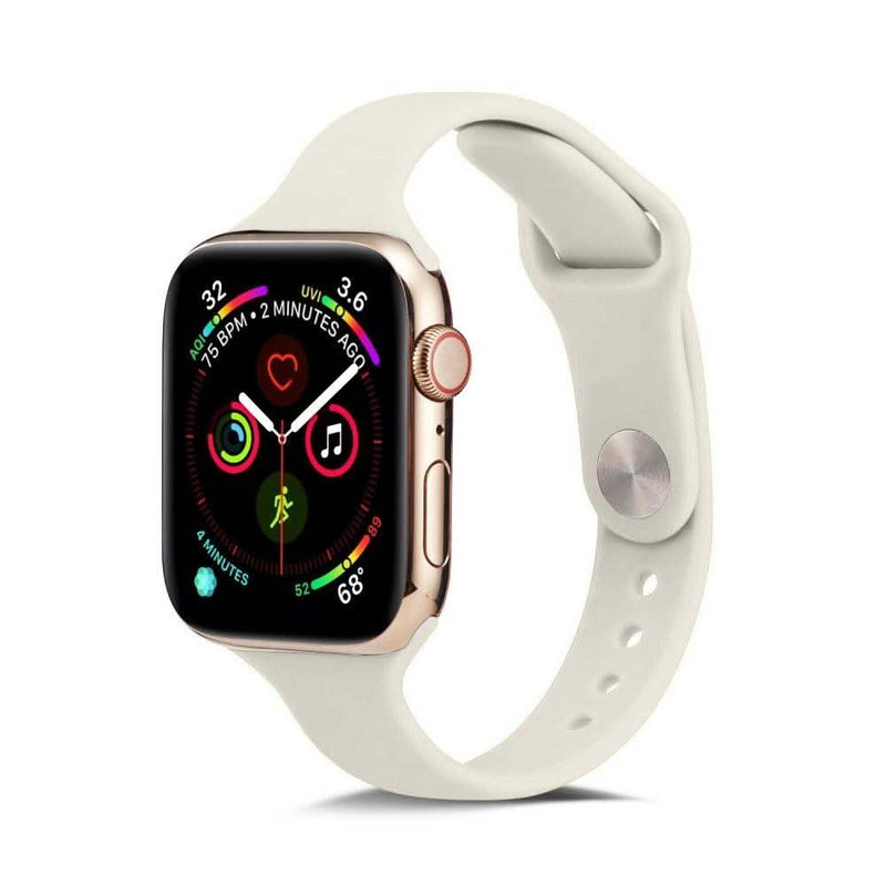 Se Apple Watch 7/6/5/4/3/2/1/SE - 45/44/42mm - Blød Silikone urrem - Beige ❤ Kæmpe udvalg i Capida ❤ Hurtig levering: 1 - 2 Hverdage samt billig fragt - Varenummer: CPD-V33841301614C og barcode / Ean: på lager - Udsalg på Bolig og fritid Spar op til 58% - Over 1354 design mærker på udsalg