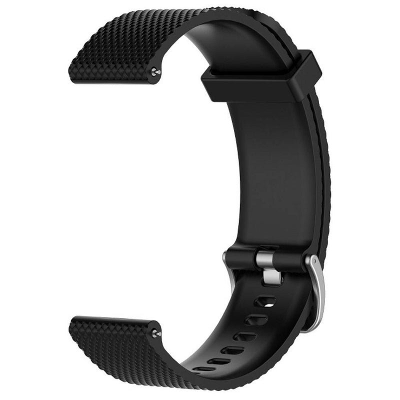 Vivoactive 3 Music / Vivoactive 3 trainer - Silikone urrem 20mm - Sort