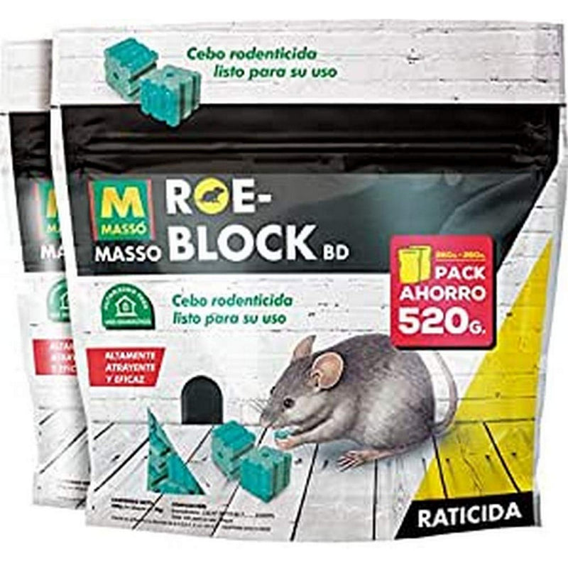 Rottegift Massó Roe-Block 260 gr + 260 gr 520 g