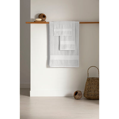 Badeværelse håndklæde Paduana Hvid 100% bomuld 500 g/m² 50 x 100 cm