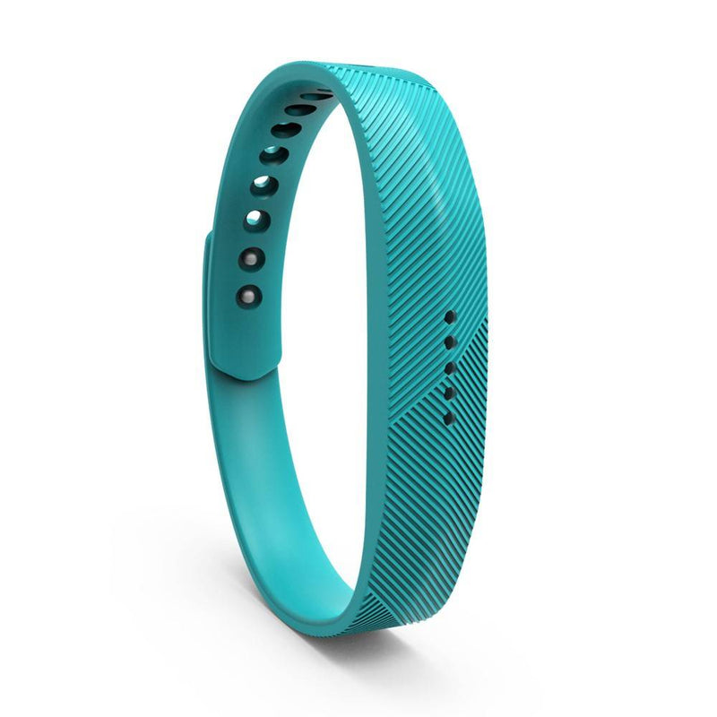 Fitbit Flex 2 - Silikone sports rem - Cyan