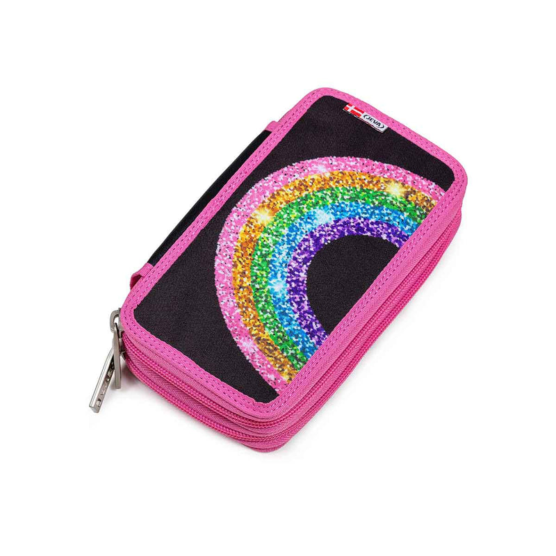 Se Jeva Penalhus Twozip Rainbow Glitter One size ✔ Kæmpe udvalg i  Jeva ✔ Hurtig levering: 1 - 2 Hverdage samt billig fragt - Varenummer: JUCO-8865-62 og barcode / Ean: &