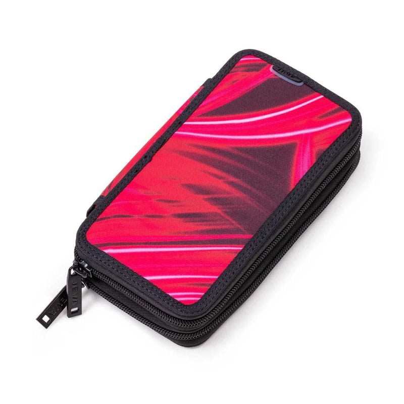 Se Jeva Two-Zip Pencil Case Pink Lightning One size ✔ Kæmpe udvalg i  Jeva ✔ Hurtig levering: 1 - 2 Hverdage samt billig fragt - Varenummer: JUCO-8865-96 og barcode / Ean: &