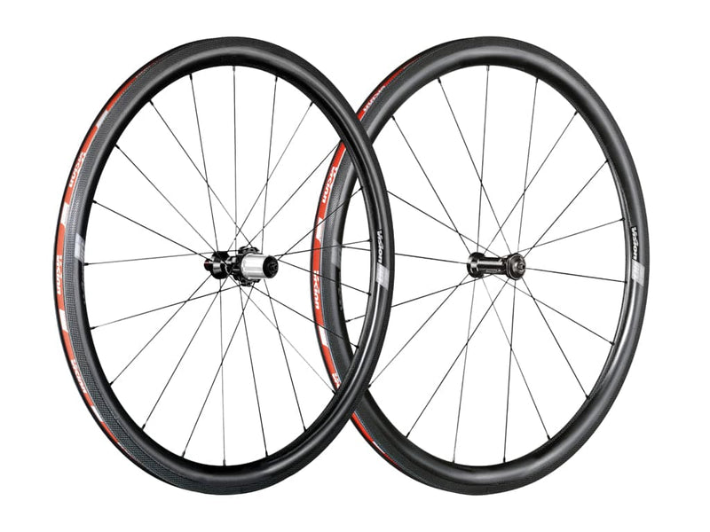 Se Vision SC40  - Hjulsæt - 700c - Clincher - Sram XDR 11 gear - Sort ✔ Kæmpe udvalg i  Vision ✔ Hurtig levering: 1 - 2 Hverdage samt billig fragt - Varenummer: CKP-4710243888759 og barcode / Ean: &