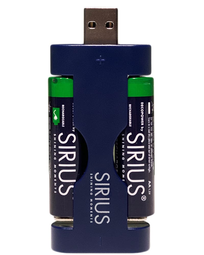 Se Sirius - USB Charger incl. 4xAA DecoPower genopladelige batterier ✔ Kæmpe udvalg i Sirius ✔ Hurtig levering: 1 - 2 Hverdage samt billig fragt - Varenummer: RKTK-SI88804 og barcode / Ean: &