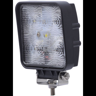 15W LED arbejdslampe - Bil, lastbil, traktor, trailer, udrykningskøretøjer, kold hvid, 12V / 24V