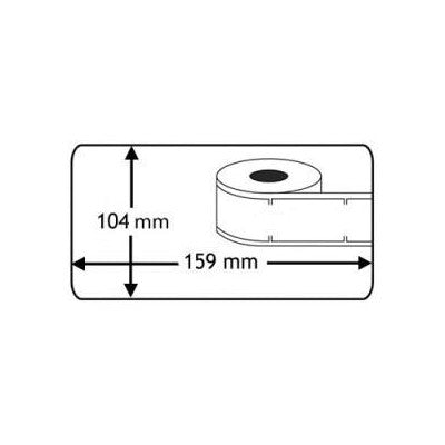 Outlet: Dymo S0904980 ekstra store shipping labels 104x159mm. 220 stk. kompatibel