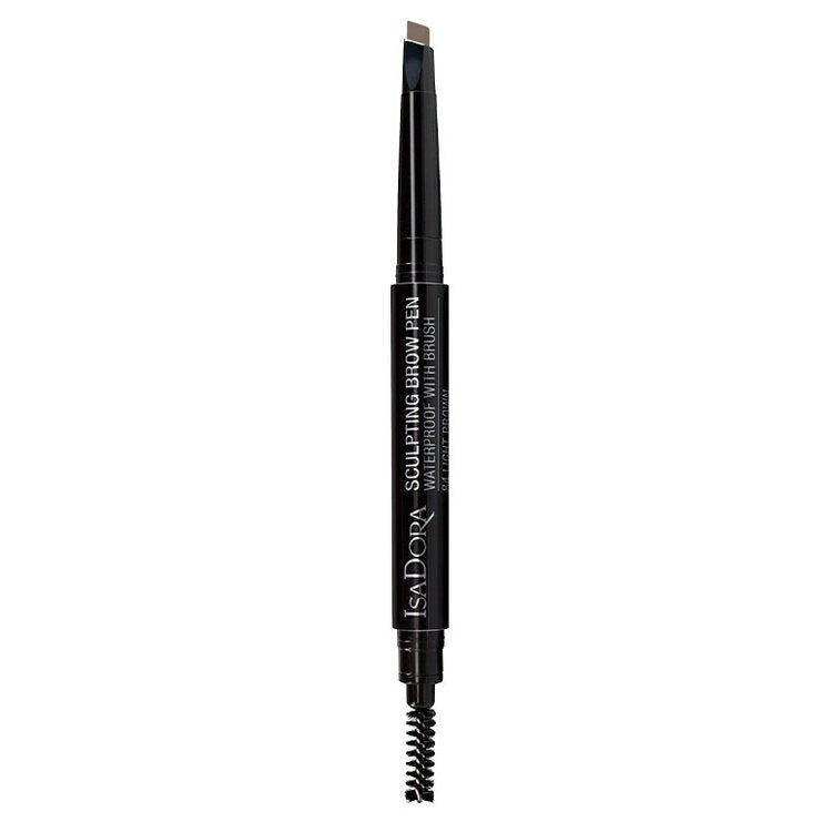 IsaDora Sculpting Brow Pen Waterproof With Brush - 80 Dark Brown