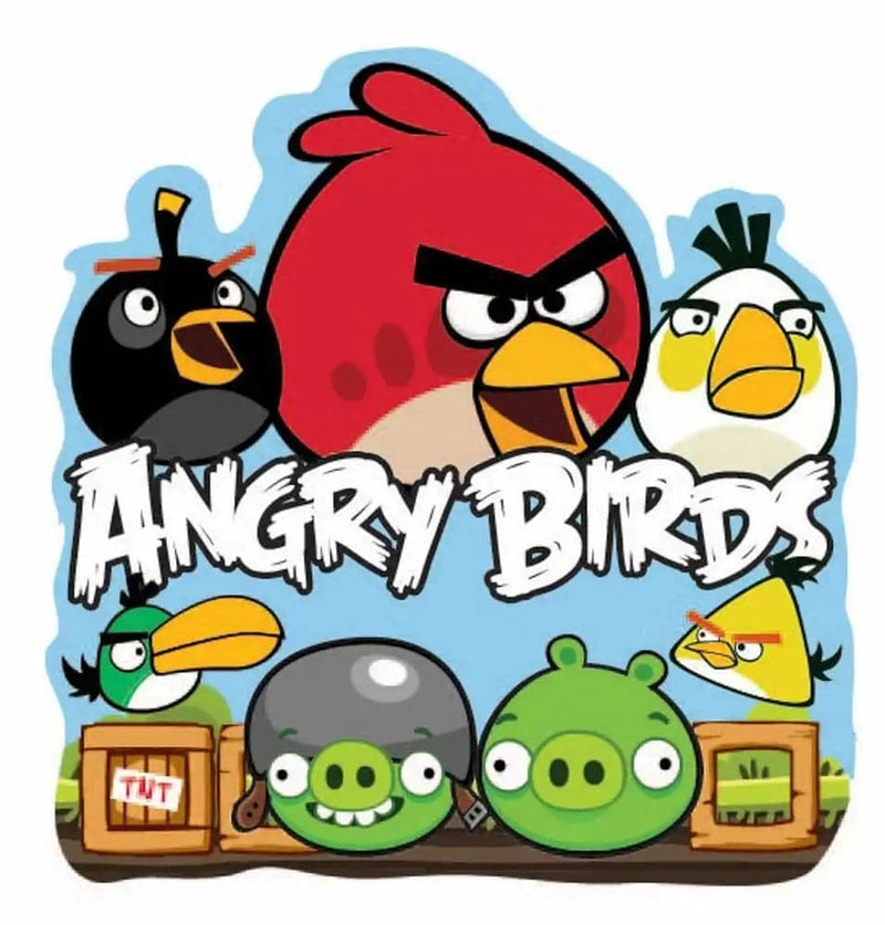 Se Wall sticker - Angry Birds - 25x24 cm - 3D effekt ❤ Kæmpe udvalg i Home-tex ❤ Hurtig levering: 1 - 2 Hverdage samt billig fragt - Varenummer: THX-36019 og barcode / Ean: &