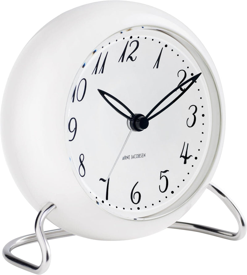 Se Arne Jacobsen Clocks AJ LK Bordur, Hvid/hvid, Ø 11 cm, Alarm Str D: 6,7 B:11,3 H:12 Ø:11 cm - Ure & Vejrstationer ❤ Stort online udvalg i Arne Jacobsen Clocks ❤ Meget billig fragt og hurtig levering: 1 - 2 hverdage - Varenummer: MGS-S00113719 og barcode / Ean: 5709513436706 på lager - Udsalg på Bolig - Interiør - Ure & vejrstationer Spar op til 59% - Over 1124 kendte brands på udsalg