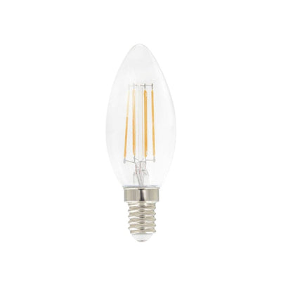 Se Airam Airam Filament LED kronelys lyskilde klar, med hukommelse e14, 5w ✔ Kæmpe udvalg i Airam ✔ Hurtig levering: 1 - 2 Hverdage samt billig fragt - Varenummer: KTT-533242-01 og barcode / Ean: '6435200276018 på lager - Udsalg på Belysning - Lampetilbehør - Lyskilder Spar op til 66% - Over 1112 kendte brands på udsalg