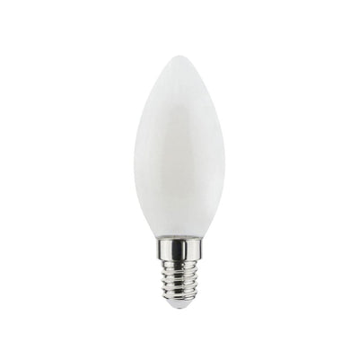 Se Airam Airam Filament LED dim to warm-kronelys lyskilde Opal e14, 5w ✔ Kæmpe udvalg i Airam ✔ Hurtig levering: 1 - 2 Hverdage samt billig fragt - Varenummer: KTT-554595-01 og barcode / Ean: '6435200276193 på lager - Udsalg på Belysning - Lampetilbehør - Lyskilder Spar op til 59% - Over 1124 kendte brands på udsalg