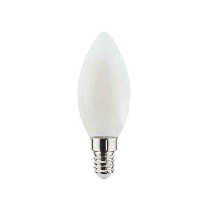 Se Airam Airam Filament LED dim to warm-kronelys lyskilde Opal e14, 5w ✔ Kæmpe udvalg i Airam ✔ Hurtig levering: 1 - 2 Hverdage samt billig fragt - Varenummer: KTT-554595-01 og barcode / Ean: &