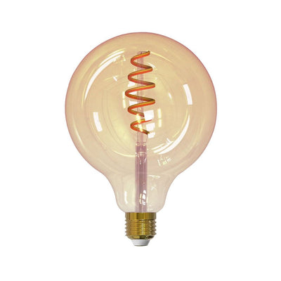 Se Airam Airam Smarta Hemp Filament LED-globe lyskilde amber, 125mm, spiral e27, 6w ❤ Kæmpe udvalg i Airam ❤ Hurtig levering: 1 - 2 Hverdage samt billig fragt - Varenummer: NDN-554703-01 og barcode / Ean: '6435200280633 på lager - Udsalg på Home & Garden - Lighting - Light Bulbs Spar op til 61% - Over 1312 kendte brands på udsalg