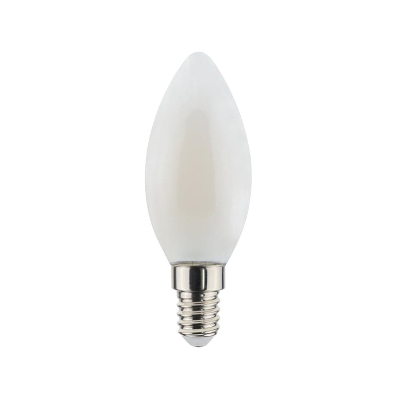 Se Airam Airam Filament LED-kronelys C37 lyskilde opal, dæmpbar e14, 5w ❤ Kæmpe udvalg i Airam ❤ Hurtig levering: 1 - 2 Hverdage samt billig fragt - Varenummer: NDN-556543-01 og barcode / Ean: &