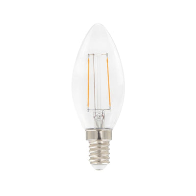 Se Airam Airam Filament LED- kronelys C35 lyskilde klar, ikke dæmpbar e14, 3w ✔ Kæmpe udvalg i Airam ✔ Hurtig levering: 1 - 2 Hverdage samt billig fragt - Varenummer: KTT-556484-01 og barcode / Ean: '6435200242884 på lager - Udsalg på Belysning - Lampetilbehør - Lyskilder Spar op til 59% - Over 1124 kendte brands på udsalg