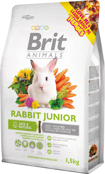 Se Brit - Kaninfoder junior Complete - 1,5 kg ❤ Kæmpe udvalg i Brit ❤ Hurtig levering: 1 - 2 Hverdage samt billig fragt - Varenummer: BGH-47763593724234 og barcode / Ean: '8595602504800 på lager - Udsalg på Best selling products Spar op til 65% - Over 1324 kendte brands på udsalg