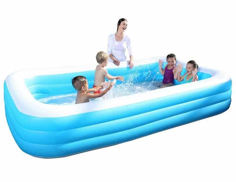 Oppustelig Rektangulær Pool Bestway 1161L - 305 x 183 x 56 cm