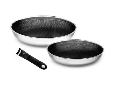 Se Onyx Cookware Stegepande med aftageligt håndtag 2 dele sæt » Kæmpe udvalg i Onyx Cookware » Hurtig levering: 1 - 2 Hverdage samt billig fragt - Varenummer: Onyx-Cookware-HDL-PANSET-2PC og barcode / Ean: på lager - Udsalg på Pandesæt Spar op til 67% - Over 1300 kendte brands på udsalg