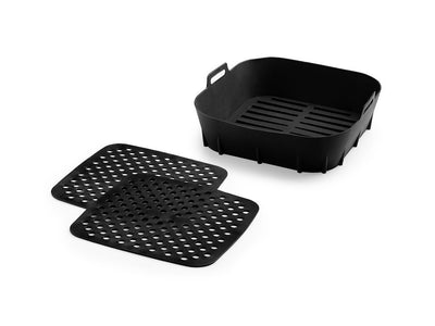 Se Onyx Cookware air fryer liner og måtter 3-pak - 5l » Kæmpe udvalg i Onyx Cookware » Hurtig levering: 1 - 2 Hverdage samt billig fragt - Varenummer: Onyx-Cookware-AF_BASKET_MATS_PACK og barcode / Ean: på lager - Udsalg på Air Fryer Tilbehør Spar op til 65% - Over 1300 kendte brands på udsalg