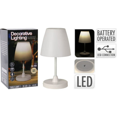 Se Bordlampe Led Dia 13xh30cm ❤ Kæmpe udvalg i Koop ❤ Hurtig levering: 1 - 2 Hverdage samt billig fragt - Varenummer: BAR-894102 og barcode / Ean: '8720573923552 på lager - Udsalg på Home | Barindretning | Lamper Spar op til 53% - Over 1124 kendte brands på udsalg