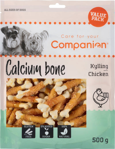 Se Companion - Kylling calcium ben, 500g Value pakke ❤ Kæmpe udvalg i Companion ❤ Hurtig levering: 1 - 2 Hverdage samt billig fragt - Varenummer: BGH-47763594150218 og barcode / Ean: '5701883388609 på lager - Udsalg på Best selling products Spar op til 59% - Over 1324 kendte brands på udsalg