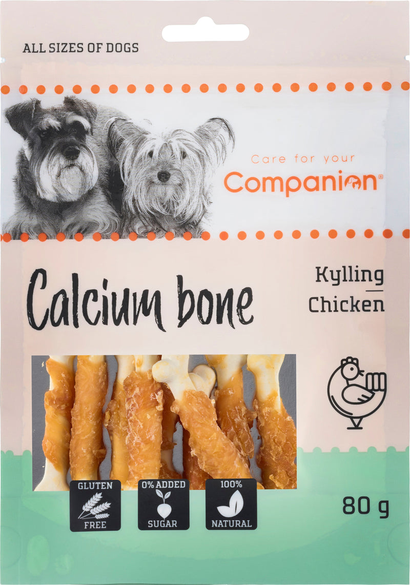 Se Companion - Kylling calcium ben, 80g ❤ Kæmpe udvalg i Companion ❤ Hurtig levering: 1 - 2 Hverdage samt billig fragt - Varenummer: BGH-47763587825994 og barcode / Ean: &