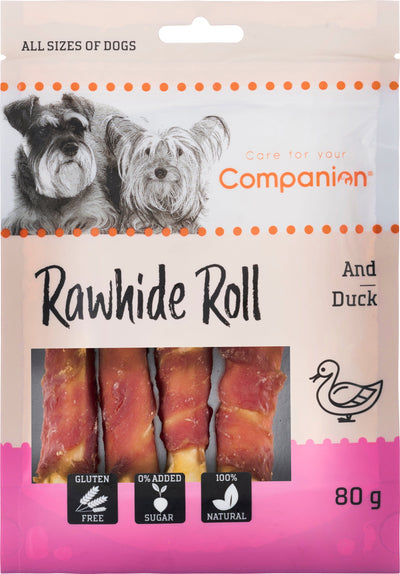 Se Companion - Ande snack rulle, 80g ❤ Kæmpe udvalg i Companion ❤ Hurtig levering: 1 - 2 Hverdage samt billig fragt - Varenummer: BGH-47763594805578 og barcode / Ean: '5701883375821 på lager - Udsalg på Alle produkter (Lagerbeholdning er større end 1) Spar op til 52% - Over 1324 kendte brands på udsalg