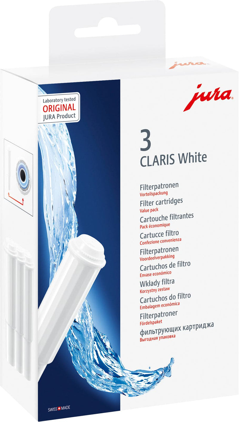 Se Jura Jura Claris White Filtre - Tilbehør Til Kaffe ❤ Stort online udvalg i Jura ❤ Meget billig fragt og hurtig levering: 1 - 2 hverdage - Varenummer: MGS-S00401773 og barcode / Ean: 7610917687398 på lager - Udsalg på Bolig - Køkkenudstyr - Kaffe & te - Tilbehør til kaffe Spar op til 59% - Over 1150 kendte brands på udsalg