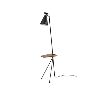 Se Warm Nordic Cone gulvlampe black noir, teakbord, messingdetaljer ❤ Kæmpe udvalg i Warm Nordic ❤ Hurtig levering: 1 - 2 Hverdage samt billig fragt - Varenummer: NDN-525322-01 og barcode / Ean: '5714081003786 på lager - Udsalg på Home & Garden - Lighting - Lamps Spar op til 64% - Over 1150 kendte brands på udsalg