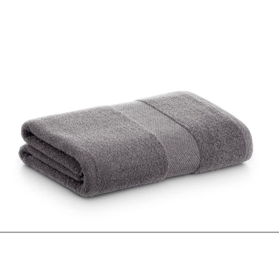 Badeværelse håndklæde Paduana Mørkegrå 100% bomuld 500 g/m² 50 x 100 cm