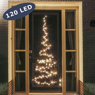 Se Fairybell LED juletræ til dør - 120 LED&#39;er i varm hvid - 2,1 meter - Jul og vinter > LED-juletræer > Fairybell dør-dekoration - Fairybell - Spotshop ✔ Kæmpe udvalg i  Fairybell ✔ Hurtig levering: 1 - 2 Hverdage samt billig fragt - Varenummer: SPSH-FANL-D210-120-02-EU og barcode / Ean: '8720512260724 på lager - Udsalg på LED-juletræer > Fairybell dør-dekoration Spar op til 51% - Over 1324 kendte brands på udsalg