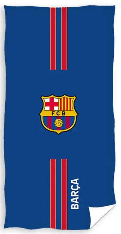 Se Barcelona håndklæde - 70x140 cm - FCB Logo - 100% Bomuld - Badehåndklæde med FC Barcelona logo ❤ Kæmpe udvalg i Licens ❤ Hurtig levering: 1 - 2 Hverdage samt billig fragt - Varenummer: THX-54134 og barcode / Ean: '5706323319694 på lager - Udsalg på Håndklæder Spar op til 52% - Over 1354 design mærker på udsalg