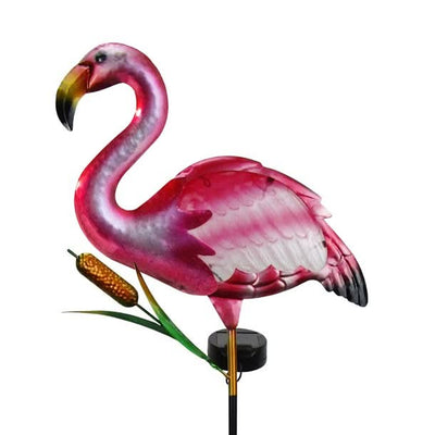 Se eZsolar dekorativ solcellelampe - &quot;Flamingo&quot; - Udendørsbelysning > Solcellelamper > Dekorationsbelysning - eZsolar - Spotshop ✔ Kæmpe udvalg i  eZsolar ✔ Hurtig levering: 1 - 2 Hverdage samt billig fragt - Varenummer: SPSH-GL1044EZ Flamingo og barcode / Ean: '0884620059774 på lager - Udsalg på Solcellelamper > Dekorationsbelysning Spar op til 58% - Over 1324 kendte brands på udsalg