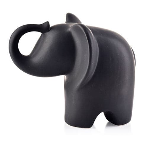 Se Mia elefant figur - Sort | 15,5 x 12 x 20 cm. ❤ Kæmpe udvalg i Mondex ❤ Hurtig levering: 1 - 2 Hverdage samt billig fragt - Varenummer: ISP-12174 og barcode / Ean: &