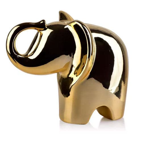 Se Mia elefant figur - Guld | 15,5 x 12 x 20 cm. ❤ Kæmpe udvalg i Mondex ❤ Hurtig levering: 1 - 2 Hverdage samt billig fragt - Varenummer: ISP-12176 og barcode / Ean: &