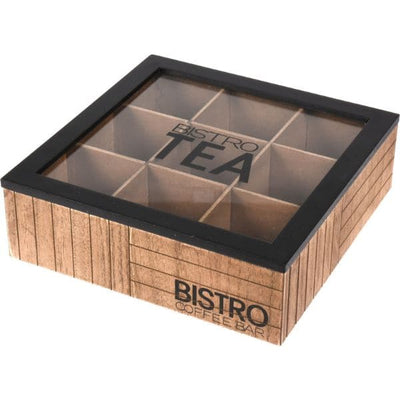 Se Tea Box Bistro ❤ Kæmpe udvalg i Koop ❤ Hurtig levering: 1 - 2 Hverdage samt billig fragt - Varenummer: BAR-869289 og barcode / Ean: '8720573682275 på lager - Udsalg på Drikkevarer | Te, Kaffe & Kakao | Te Spar op til 61% - Over 785 kendte brands på udsalg