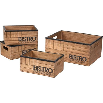 Se Opbevaringssæt "Bistro" 29x22x13,5cm ❤ Kæmpe udvalg i Koop ❤ Hurtig levering: 1 - 2 Hverdage samt billig fragt - Varenummer: BAR-869295 og barcode / Ean: på lager - Udsalg på Køkken | Køkkenartikler | Opbevaringsartikler Spar op til 51% - Over 785 kendte brands på udsalg