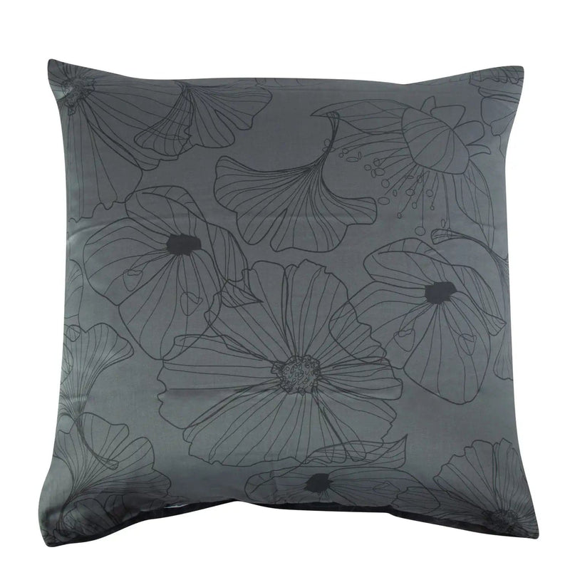 Se Pudebetræk 60x63 cm - Vendbart design i 100% Bomuldssatin - Big Flower grå - Fra By Night ❤ Kæmpe udvalg i Borg Living ❤ Hurtig levering: 1 - 2 Hverdage samt billig fragt - Varenummer: THX-486-9 og barcode / Ean: &