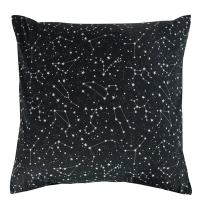 Se Pudebetræk 60x63 cm - Zodiac black - Hovedpudebetræk i 100% Bomuld ❤ Kæmpe udvalg i Borg Living ❤ Hurtig levering: 1 - 2 Hverdage samt billig fragt - Varenummer: THX-360-9 og barcode / Ean: '5714580362773 på lager - Udsalg på Sengetøj - Pudebetræk Spar op til 57% - Over 1354 design brands på udsalg