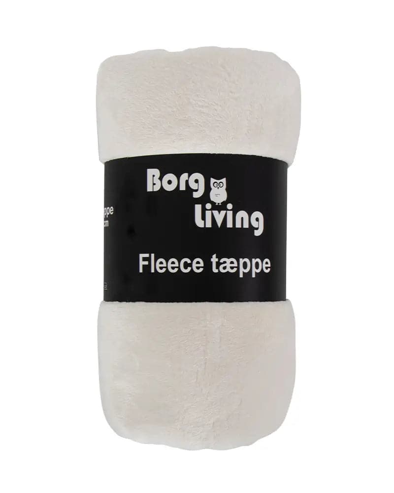 Se Fleece tæppe - Hvidt - 150x200 cm - Blødt og lækkert sofatæppe - Borg Living ❤ Kæmpe udvalg i Borg Living ❤ Hurtig levering: 1 - 2 Hverdage samt billig fragt - Varenummer: THX-PR854-8 og barcode / Ean: &