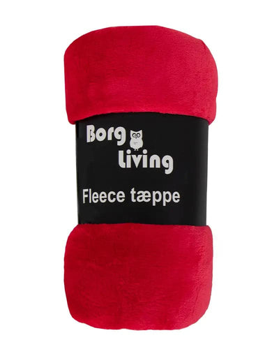 Se Fleece tæppe - Rød - 150x200 cm - Blødt og lækkert sofatæppe - Borg Living ❤ Kæmpe udvalg i Borg Living ❤ Hurtig levering: 1 - 2 Hverdage samt billig fragt - Varenummer: THX-PR854-3 og barcode / Ean: '5714803733953 på lager - Udsalg på Indretning - Tekstiler - Plaider Spar op til 62% - Over 1122 kendte brands på udsalg