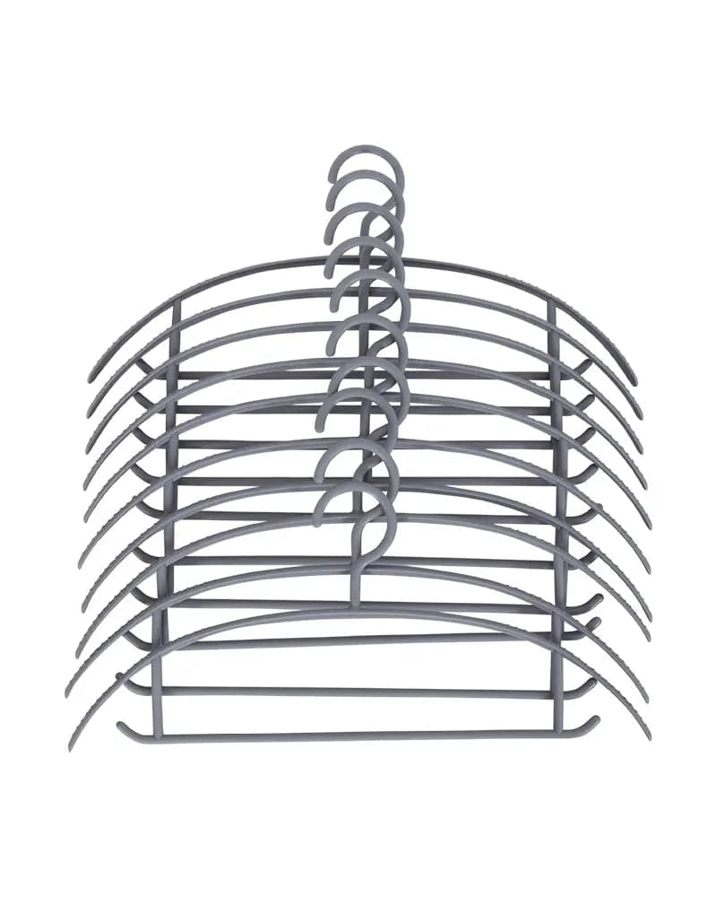 Se Bøjler til tøj - 10 stk pr. pakke - Grå plastikbøjler - Billige og praktiske tøjbøjler ❤ Kæmpe udvalg i Home-tex ❤ Hurtig levering: 1 - 2 Hverdage samt billig fragt - Varenummer: THX-PR824 og barcode / Ean: &