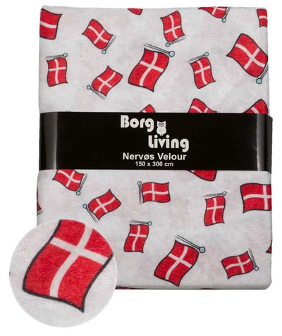 Se Fødselsdagsdug - Velour dug med flag - Nervøs velourdug - Pakke med 3 meter ❤ Kæmpe udvalg i Borg Living ❤ Hurtig levering: 1 - 2 Hverdage samt billig fragt - Varenummer: THX-90400 og barcode / Ean: '5714589007637 på lager - Udsalg på __Ikke synlige sider__ - Mine tilbud - Nervøs Velour Spar op til 57% - Over 1354 kendte brands på udsalg