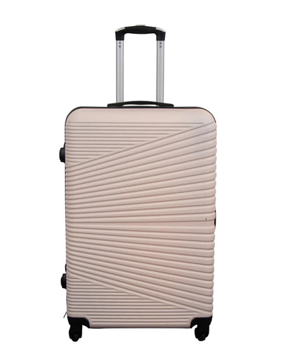 Se Stor kuffert - Nordic nude - Hardcase kuffert - Smart rejsekuffert ❤ Kæmpe udvalg i Borg Living ❤ Hurtig levering: 1 - 2 Hverdage samt billig fragt - Varenummer: THX-PR478-L og barcode / Ean: '5714803731775 på lager - Udsalg på Kufferter Spar op til 58% - Over 1112 kendte brands på udsalg