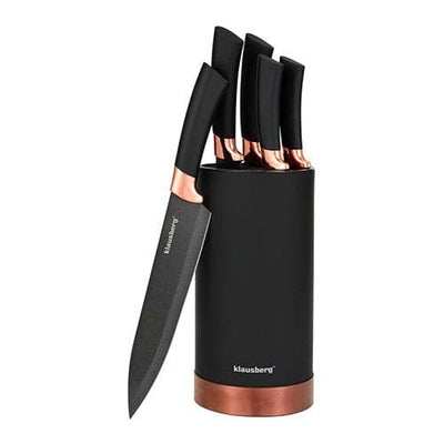 Se Klausberg knivblok m/ 5 knive - Rose gold ❤ Kæmpe udvalg i Klausberg ❤ Hurtig levering: 1 - 2 Hverdage samt billig fragt - Varenummer: ISP-12302 og barcode / Ean: '5908287276147 på lager - Udsalg på Køkken - Knivopbevaring Spar op til 56% - Over 785 kendte brands på udsalg