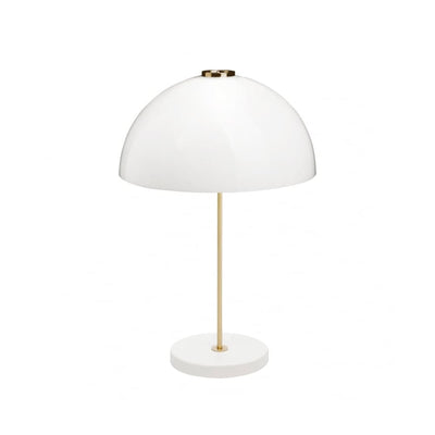 Se Innolux Kupoli bordlampe Hvid, messingdetaljer ❤ Kæmpe udvalg i Innolux ❤ Hurtig levering: 1 - 2 Hverdage samt billig fragt - Varenummer: NDN-526108-01 og barcode / Ean: '6420611987066 på lager - Udsalg på Home & Garden - Lighting - Lamps Spar op til 55% - Over 1150 kendte brands på udsalg