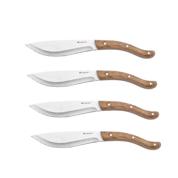 Se Legnoart Tomahawk Steakknive Sæt 4 Stk Lyst Skaft ❤ Kæmpe udvalg i Legnoart ❤ Hurtig levering: 1 - 2 Hverdage samt billig fragt - Varenummer: BAR-757592 og barcode / Ean: &