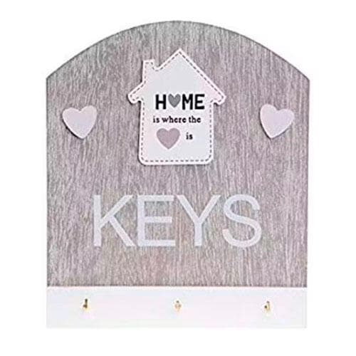 Se Keys nøglebræt i træ - 19 x 22 x 2,5 cm. ❤ Kæmpe udvalg i Etoile ❤ Hurtig levering: 1 - 2 Hverdage samt billig fragt - Varenummer: ISP-11457 og barcode / Ean: på lager - Udsalg på Bolig - Nøgleskabe Spar op til 56% - Over 1124 kendte brands på udsalg