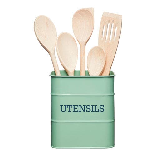 Se Living Nostalgia køkkenredskabsholder - Sage Green ❤ Kæmpe udvalg i KitchenCraft ❤ Hurtig levering: 1 - 2 Hverdage samt billig fragt - Varenummer: ISP-10485 og barcode / Ean: &